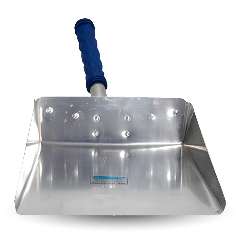 PÁ DE LIXO SANCHES DE ALUMÍNIO PEQUENO CABO CURTO