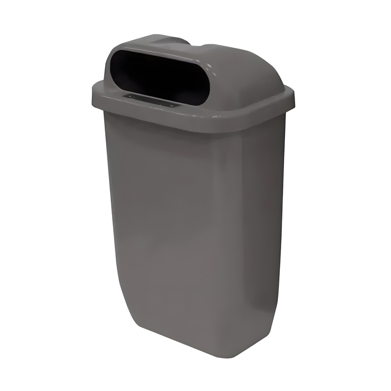 LIXEIRA PAPELEIRA BELOSCH – 50 L – CINZA