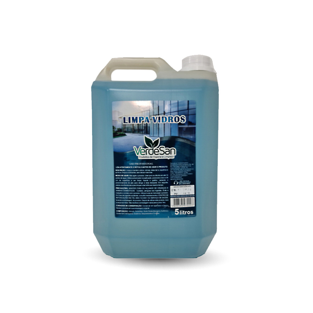 LIMPA VIDROS VERDESAN - 5L