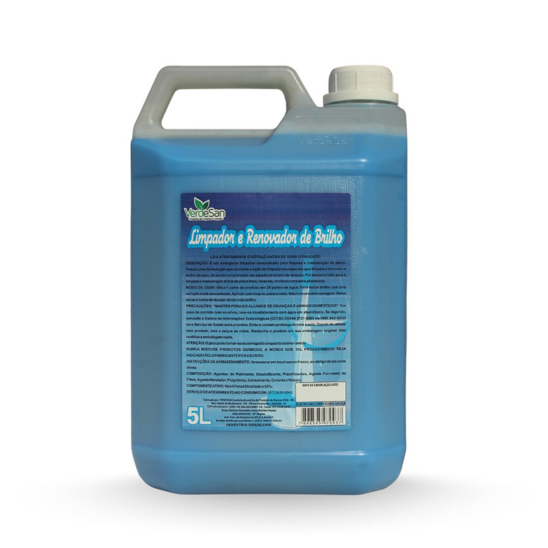 LIMPADOR RENOVADOR DE BRILHO VERDESAN - 5L