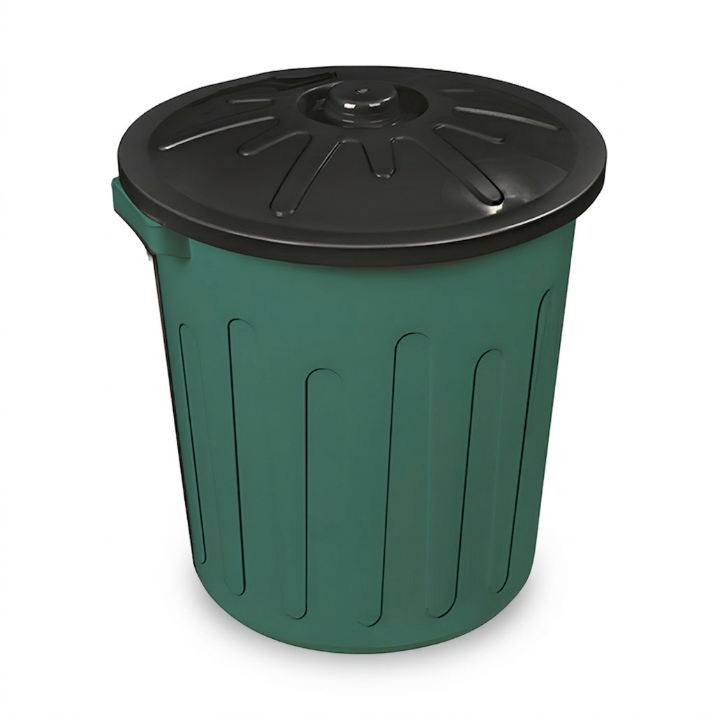 CESTO COM TAMPA ARQPLAST – 30 L – CF30