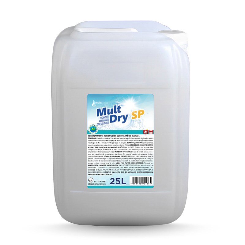 MULT DRY SP SECANTE E ABRILHANTADOR DE LOUÇAS - 25L