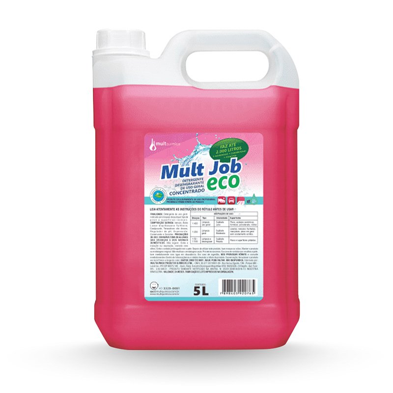 MULT JOB ECO DETERGENTE DESENGRAXANTE - 5L