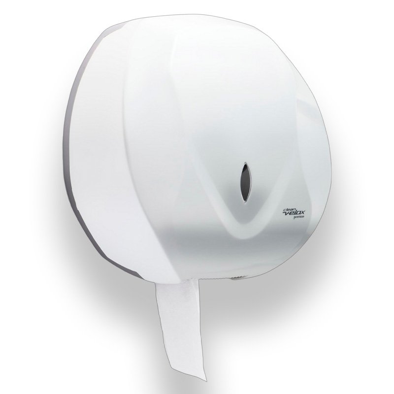 DISPENSER PARA PAPEL HIGIÊNICO ROLÃO VELOX PREMISSE - BRANCO