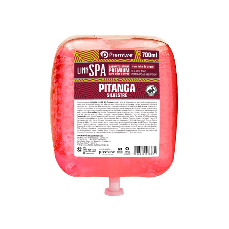 SABONETE ESPUMA PITANGA PREMISSE – 700ML
