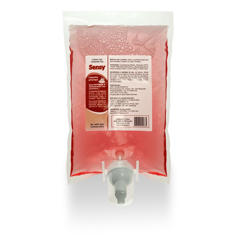 SABONETE ESPUMA SENSY FLORAL - 600ML