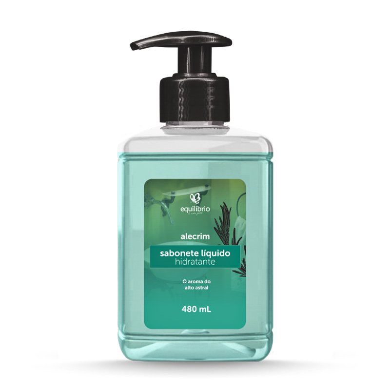 SABONETE EQUILIBRIO PUMP ALECRIM - 480ML