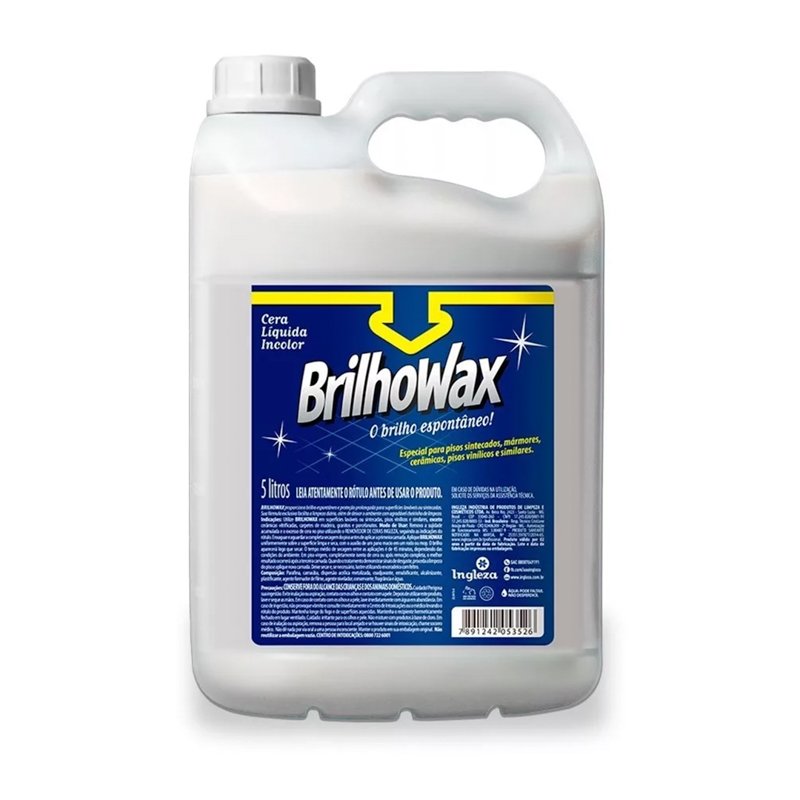 CERA INCOLOR BRILHOWAX - 5L