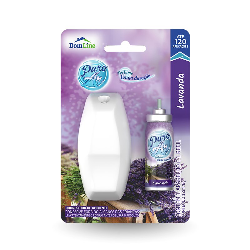 LAVANDA REFIL E APARELHO PURO AR - 12ML