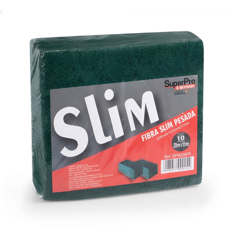 FIBRAÇO PESADO SLIM SUPERPRO - 10UN