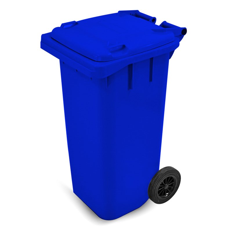 CONTENTOR AZUL BRALIMPIA - 120L