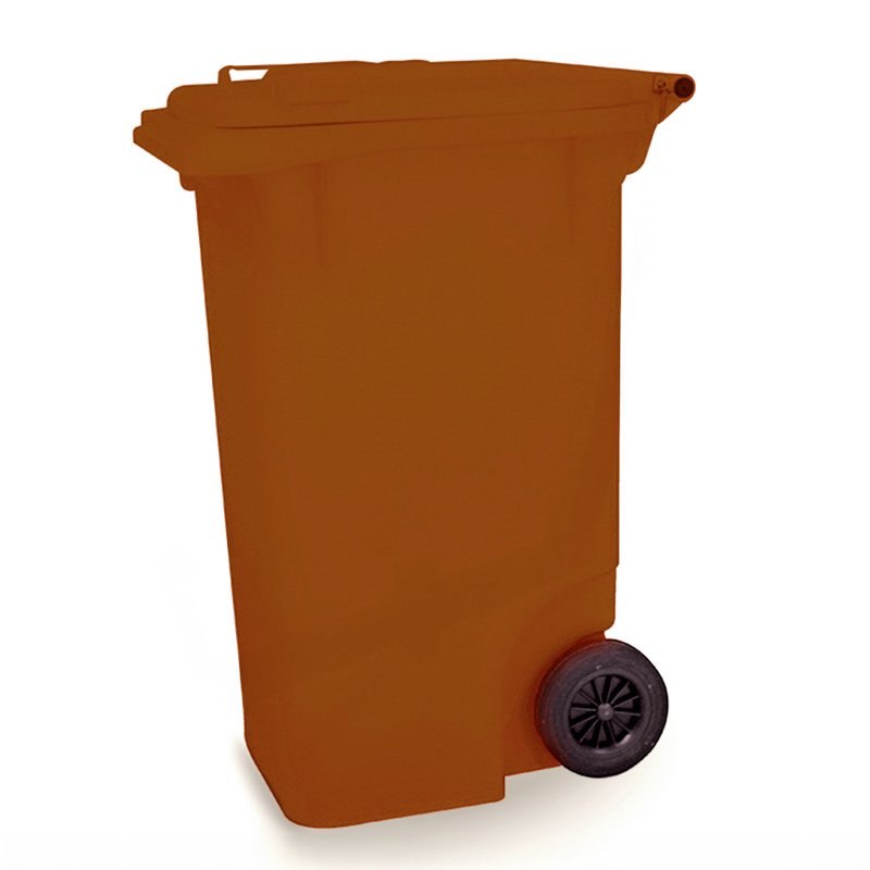 CONTENTOR MARROM BRALIMPIA - 240L