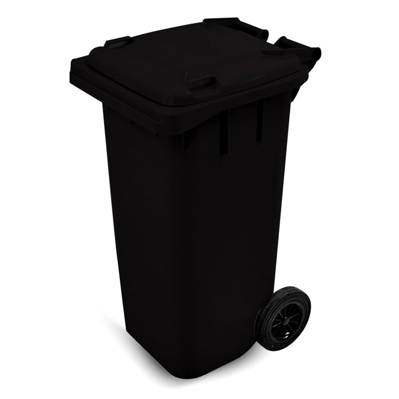 CONTENTOR PRETO BRALIMPIA - 120L