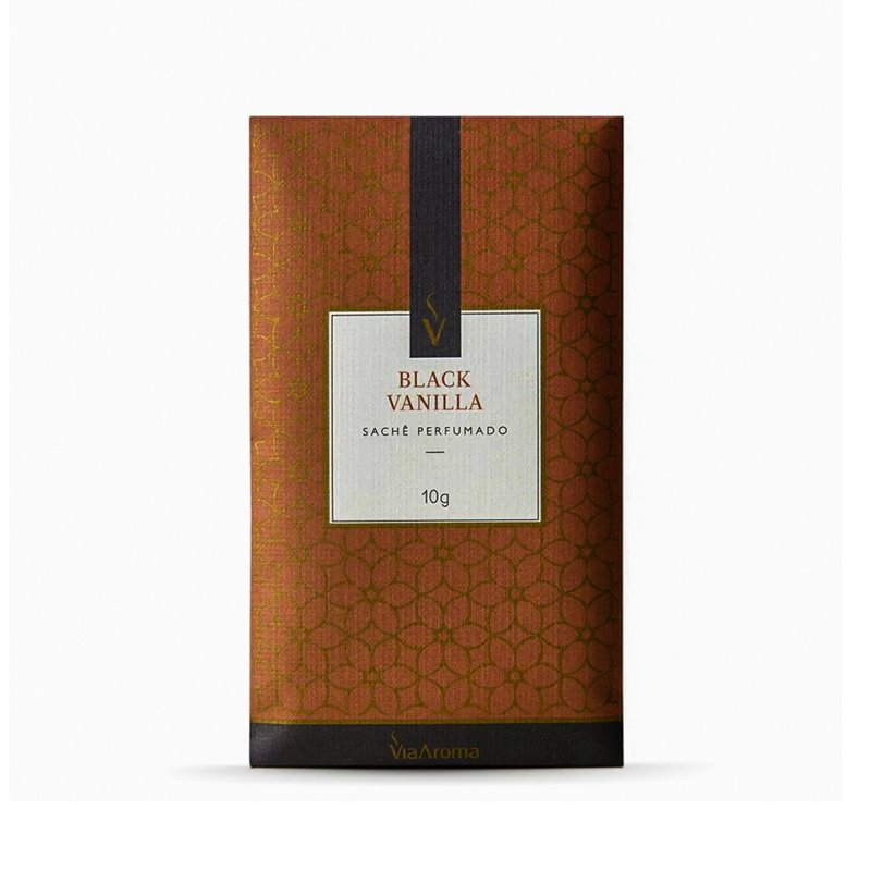 VIA AROMA SACHÊ BLACK VANILLA - 10G