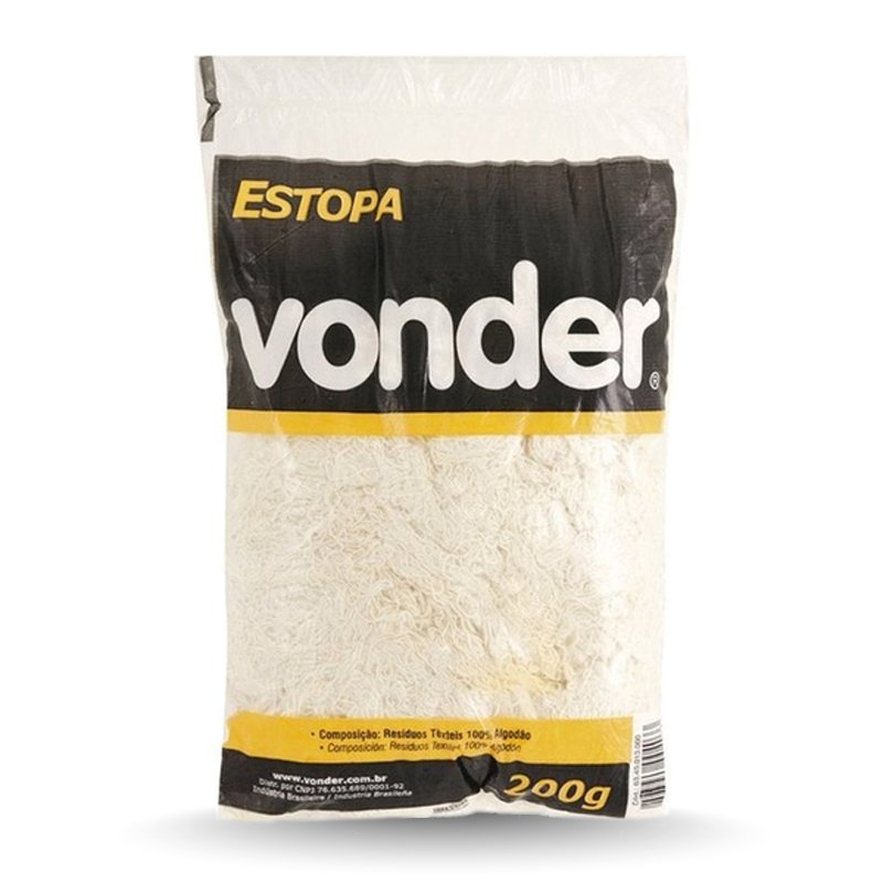 ESTOPA PARA POLIMENTO VONDER - 200G