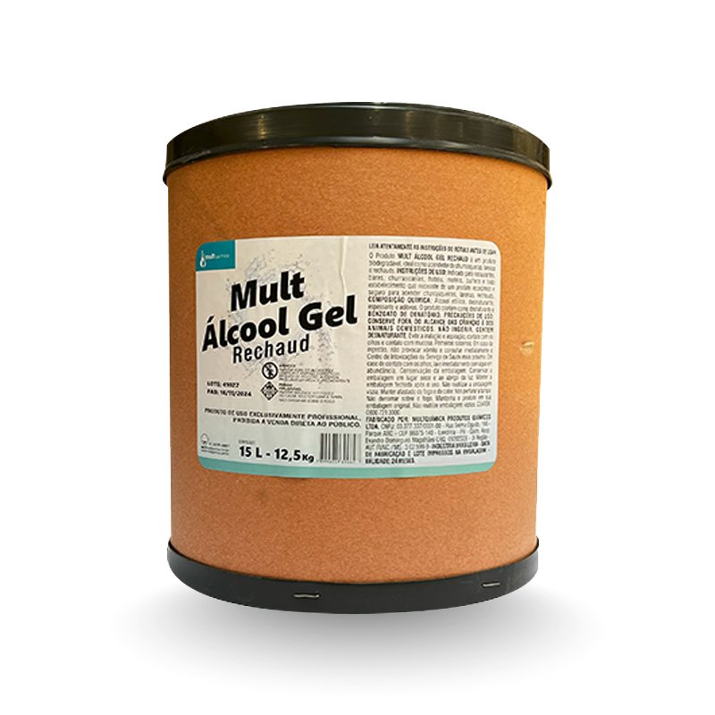 MULT ÁLCOOL GEL ACENDEDOR 96% - 12,5KG