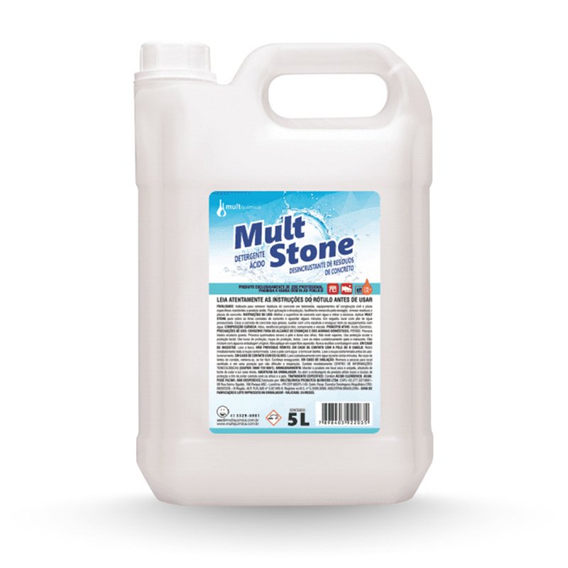 MULT STONE DETERGENTE P/FINAL DE OBRAS - 5L