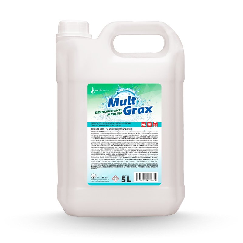 MULT GRAX DESINCRUSTANTE ALCALINO - 5L