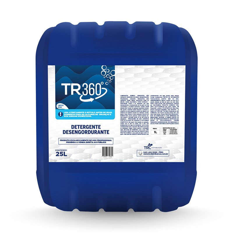 TR360 LIMPADOR DESENGORDURANTE – 25L