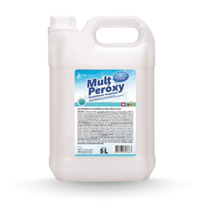 MULT PERÓXY DESINFETANTE HOSPITALAR - 5L
