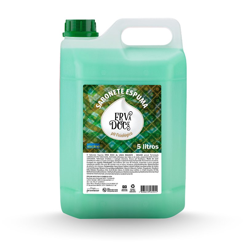 SABONETE ERVA DOCE SUAVE PREMISSE – 5L