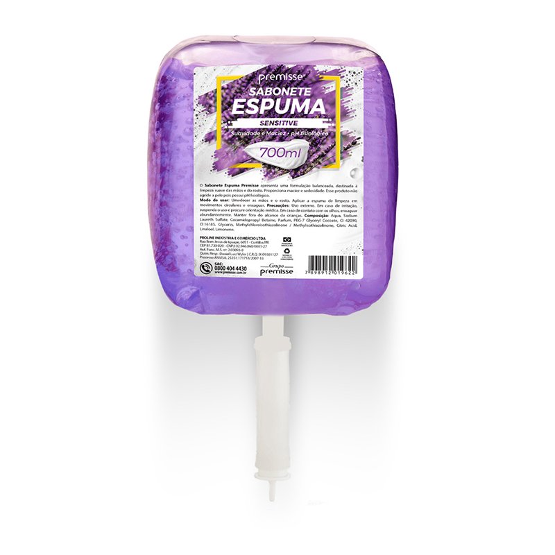 SABONETE ESPUMA SENSITIVE PREMISSE – 700ML