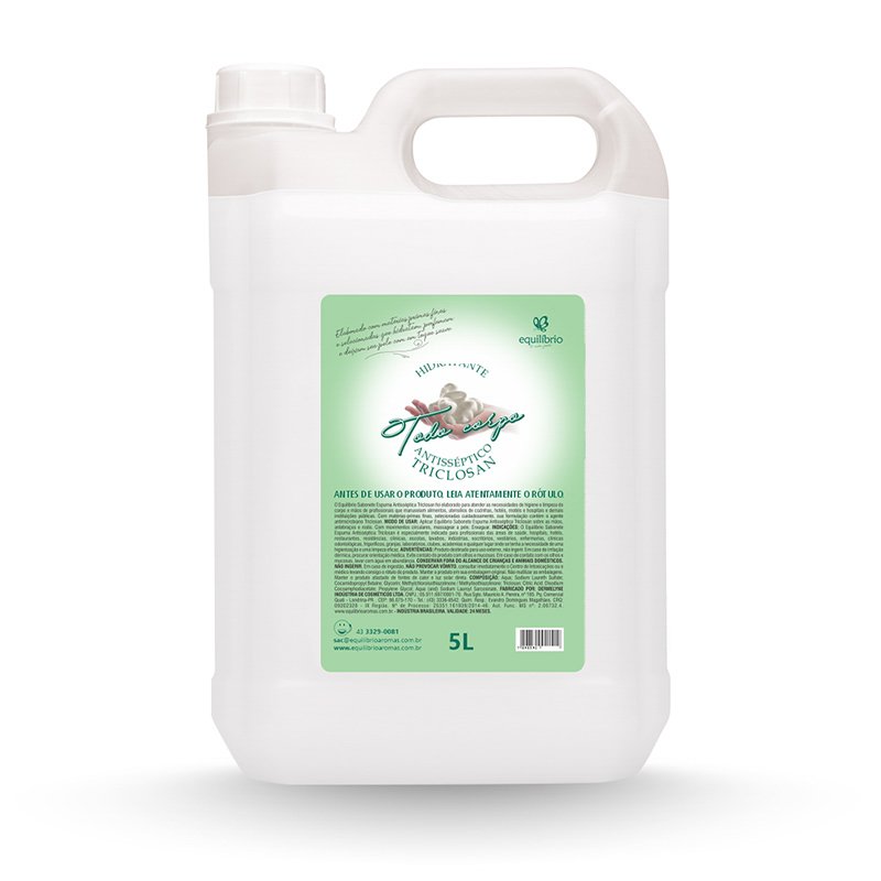 SABONETE EQUILIBRIO TRICLOSAN - 5L