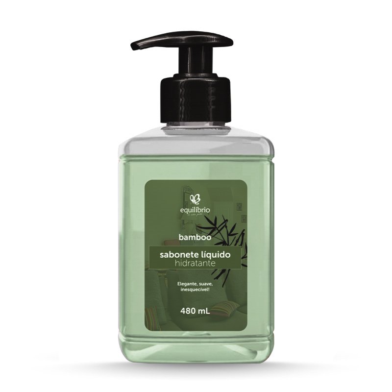 SABONETE  EQUILIBRIO PUMP BAMBOO - 480ML