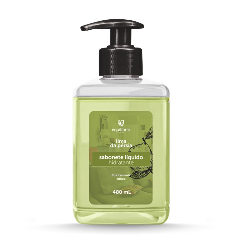 SABONETE EQUILIBRIO PUMP LIMA DA PERSIA - 480ML