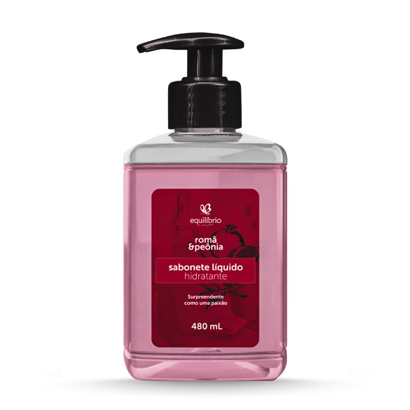 SABONETE EQUILIBRIO PUMP ROMA PEONIA - 480ML