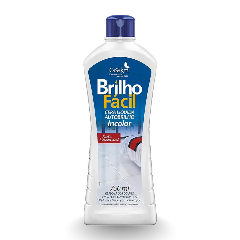 CERA BRILHO FÁCIL INCOLOR – 750ML