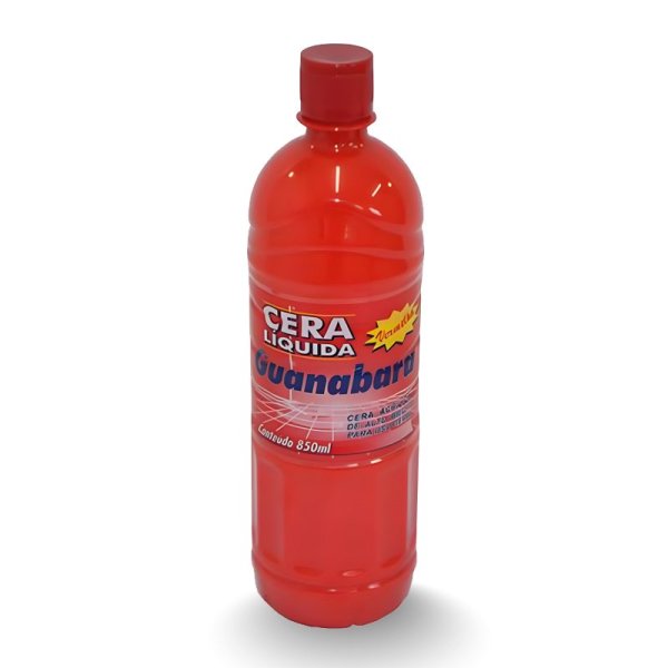 CERA GUANABARA VERMELHA - 850ML