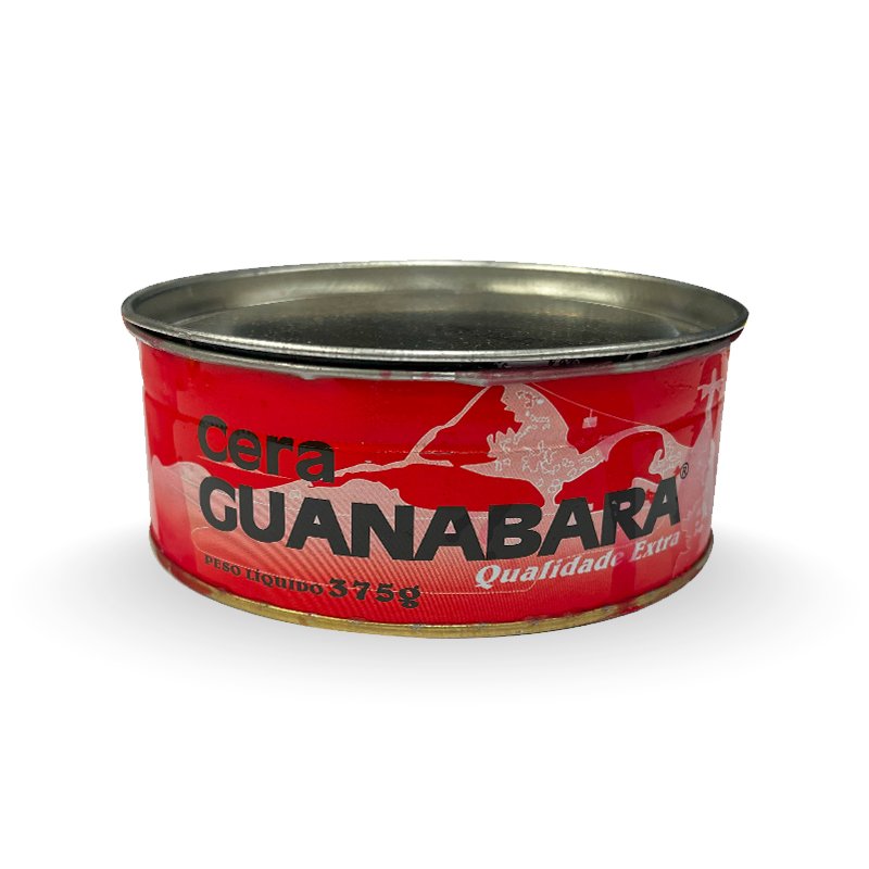 CERA EM PASTA GUANABARA VERMELHA - 375G