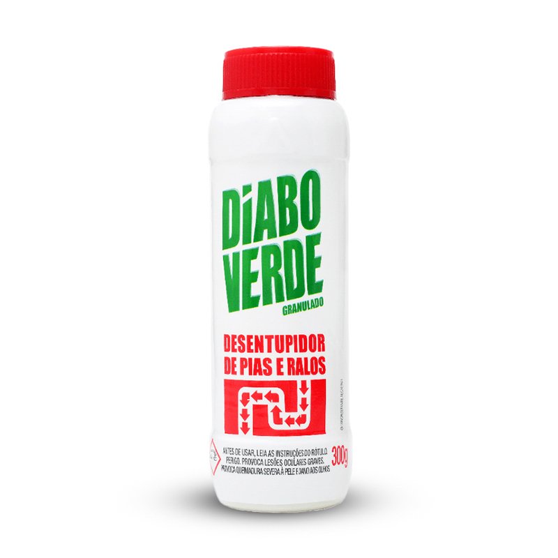 DESENTUPIDOR DE PIA DIABO VERDE - 300G