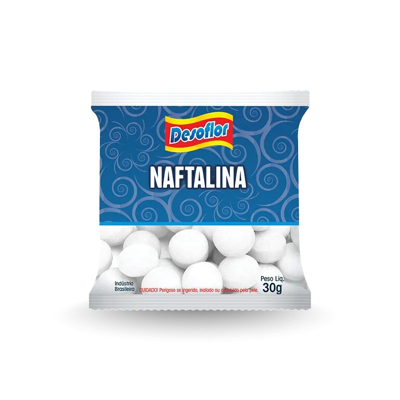 NAFTALINA DESOFLOR - 30G