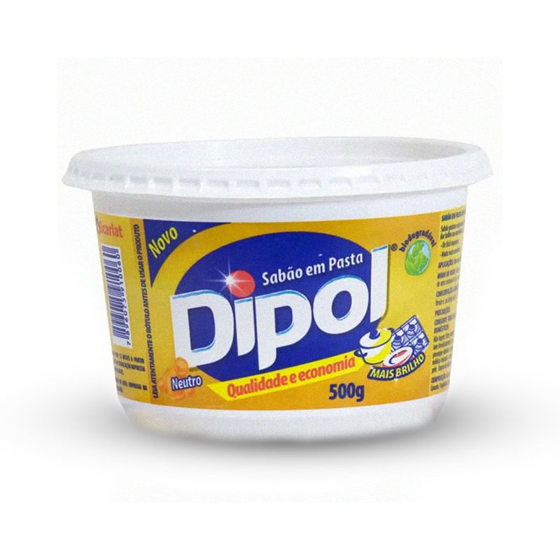 SABÃO EM PASTA BRILHO DIPOL - 500G