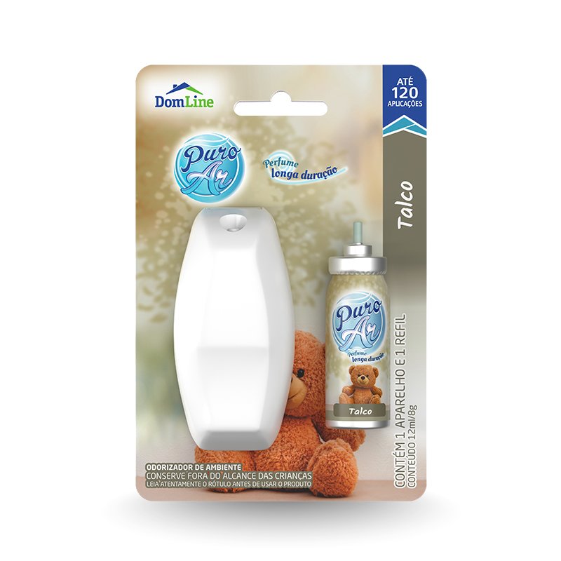 PURO AR TALCO REFIL E APARELHO - 12ML