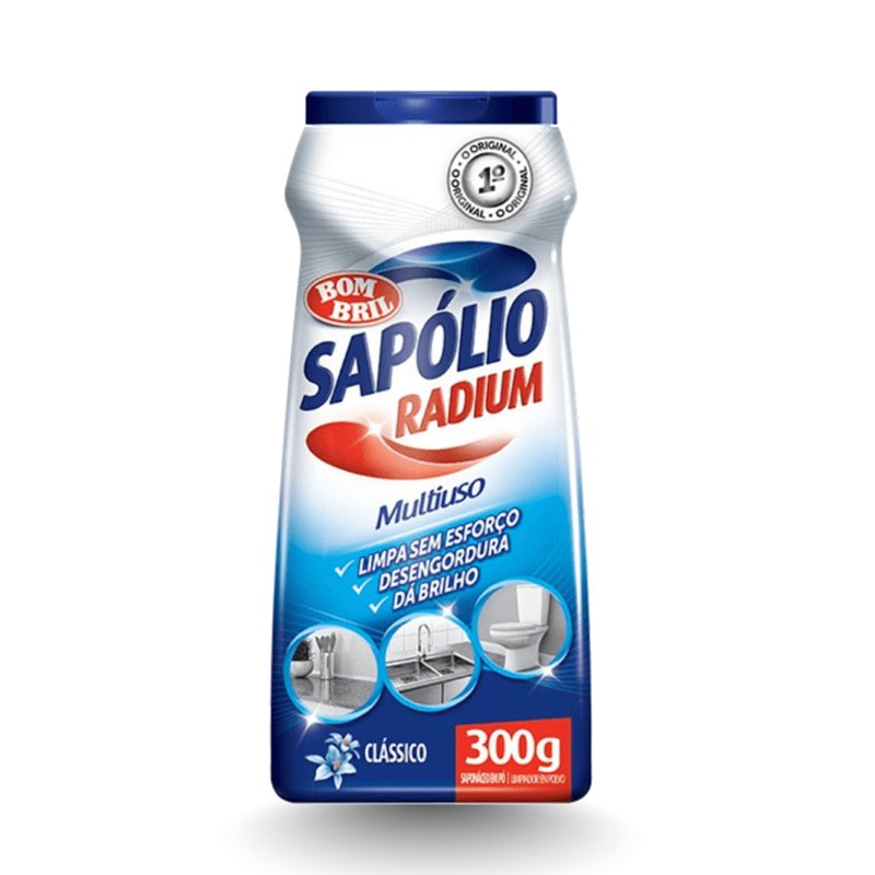 SAPÓLIO RADIUM EM PÓ CLÁSSICO - 300G