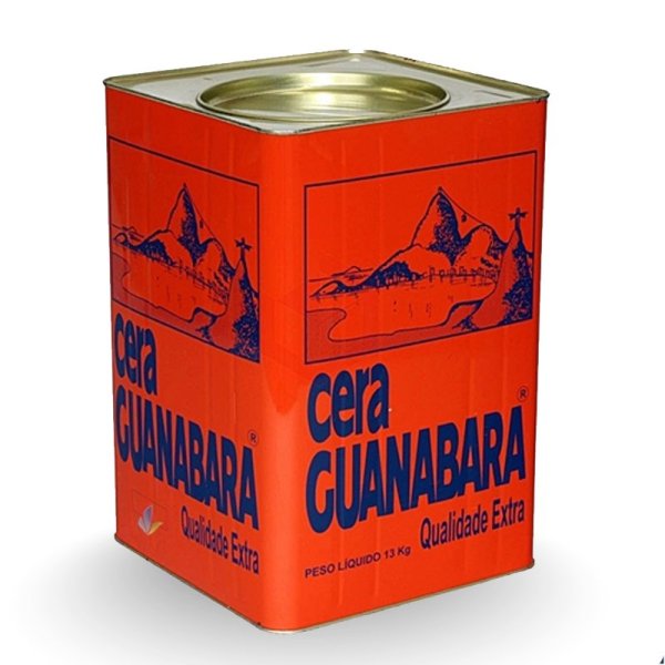 CERA GUANABARA VERMELHA PASTA - 13KG