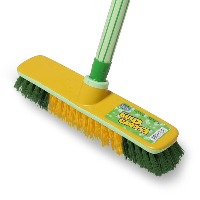 VASSOURA ESCOVA PLÁSTICA SÓ LAVA