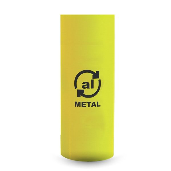 CESTO AMARELO COM ADESIVO - 23L