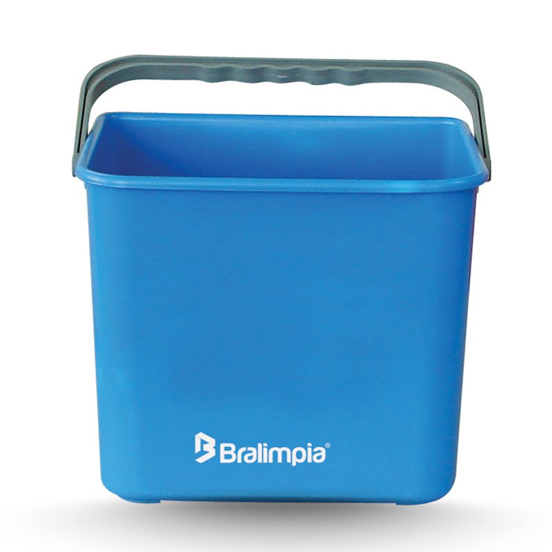 BALDE AZUL COM ALÇA BRALIMPIA - 4L