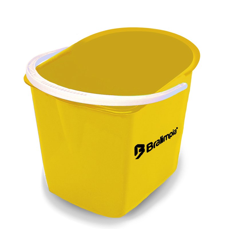 BALDE AMARELO BRALIMPIA - 12L