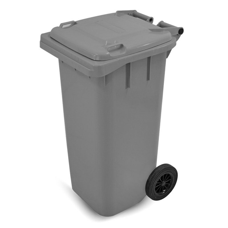 CONTENTOR CINZA BRALIMPIA - 120L