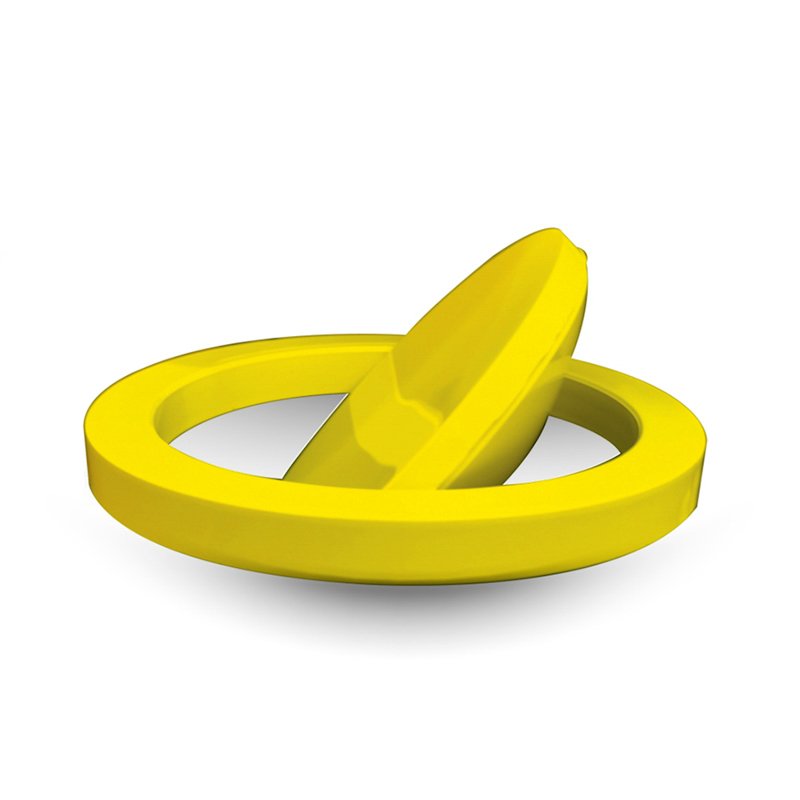 TAMPA BASCULANTE MEIA LUA AMARELA - BRALIMPIA