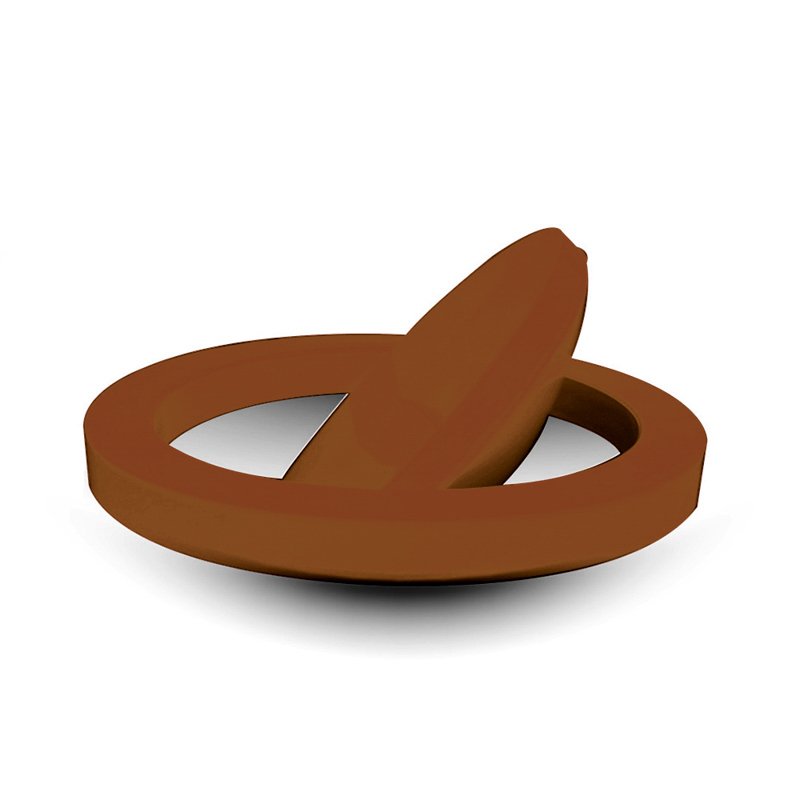 TAMPA BASCULANTE MEIA LUA MARROM - BRALIMPIA