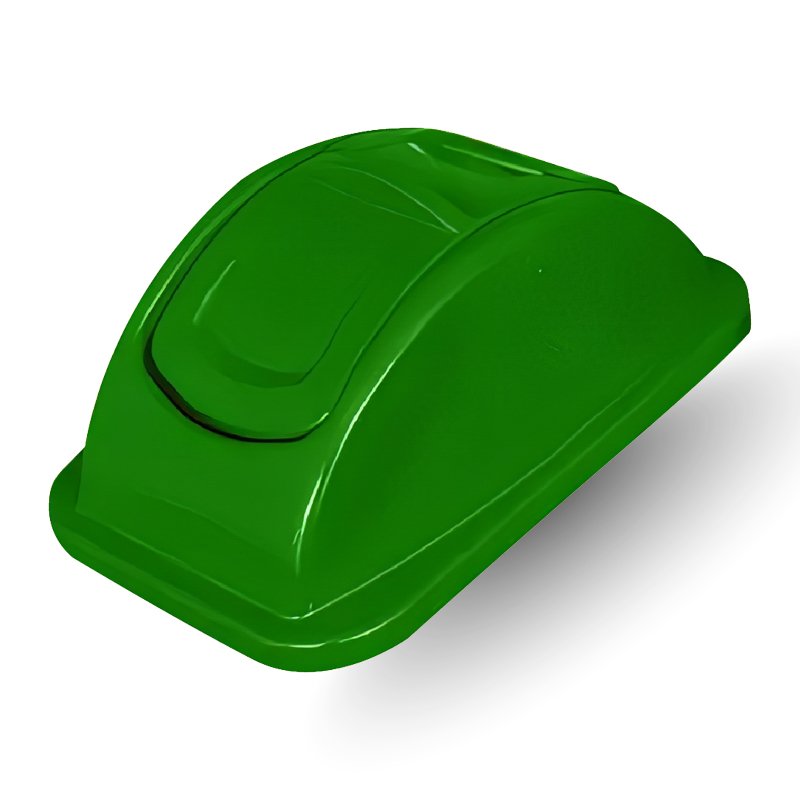 TAMPA BASCULANTE TRANSVERSAL VERDE - 50L