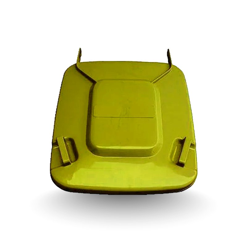 TAMPA PARA CESTO GARI AMARELA BRALIMPIA - 240L