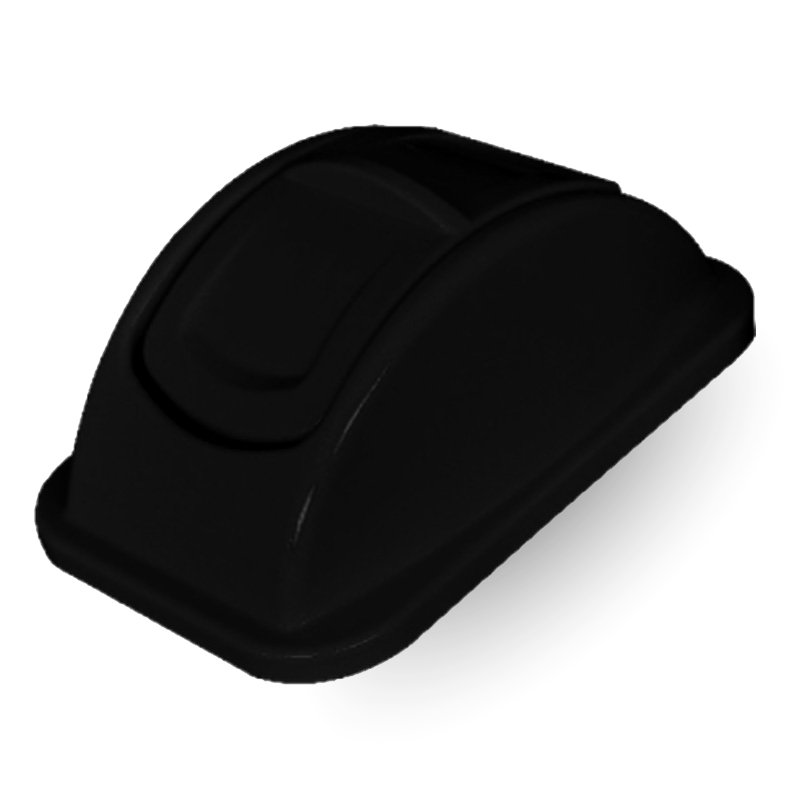 TAMPA BASCULANTE TRANSVERSAL PRETA BRALIMPIA - 50L