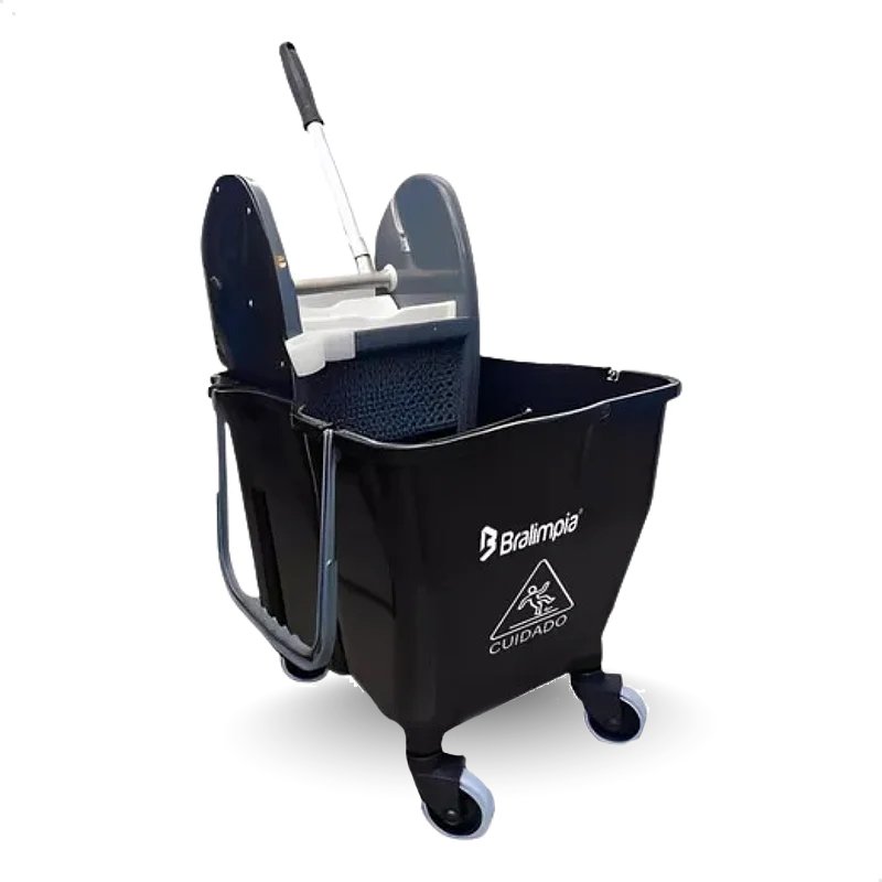 BALDE ESPREMEDOR DOBLÔ PRETO - BRALIMPIA